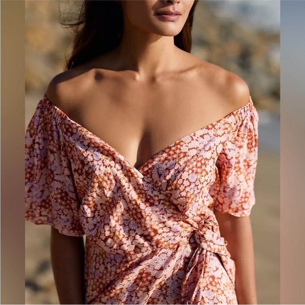 L*Space Floral Panama Maxi Dress Cover Up - Picture 12 of 15